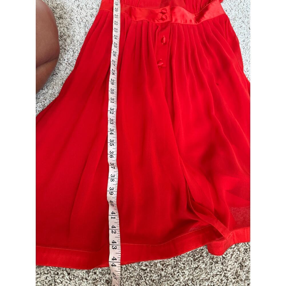 Albert Nipon Vintage 100% Silk Dress - image 8